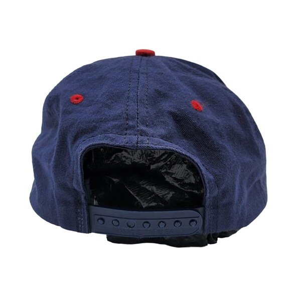 Acme Clothing Co Bugs Bunny Varsity B Hat Blue Embroidered Snapback 1991 USA VTG - Picture 4 of 10